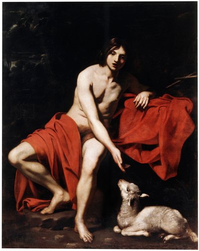 Saint John the Baptist in the Wilderness by Nicolas Regnier