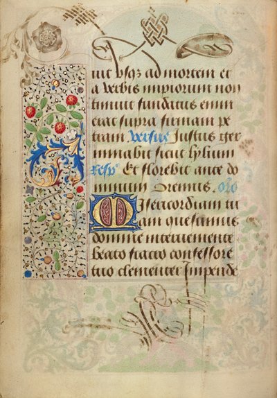 Decorated Text Page by Nicolas Spierinc