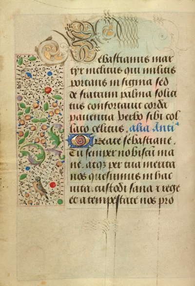 Decorated Text Page by Nicolas Spierinc