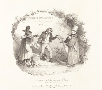 New Methods for the Sale of Lithograph Albums by Nicolas Toussaint Charlet