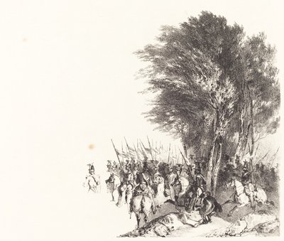 Lancers on the March by Nicolas Toussaint Charlet