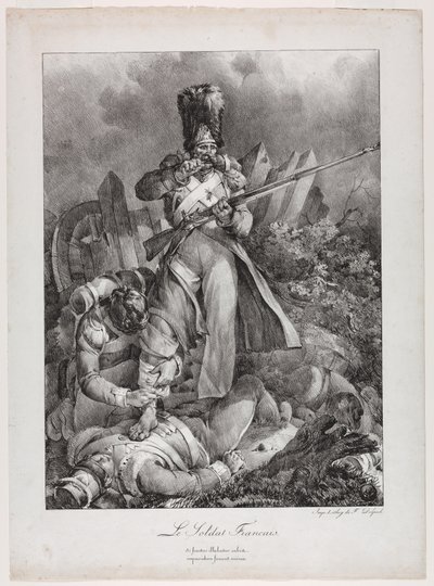 The French Soldier by Nicolas Toussaint Charlet