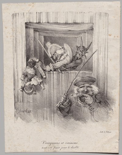 Winners and Losers, All Are Food for the Devil by Nicolas Toussaint Charlet