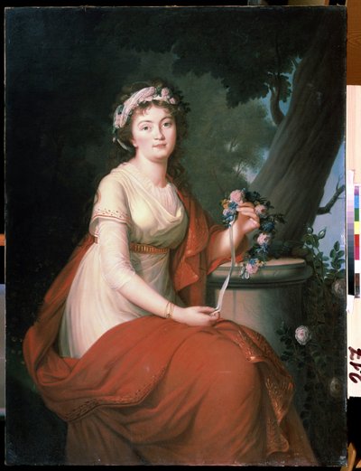 Portrait of Countess Tatyana Yusupova by Nicolas de Courteille