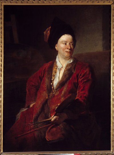Portrait of the Painter Jean Baptiste Forest by Nicolas de Largillière