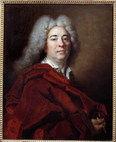 Self-portrait. Painting by Nicolas De Largilliere (1656-1746) by Nicolas de Largillière