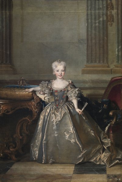 Infanta Mariana Victoria of Spain by Nicolas de Largillière