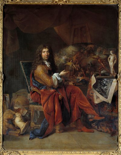Portrait of Charles Lebrun by Nicolas de Largillière