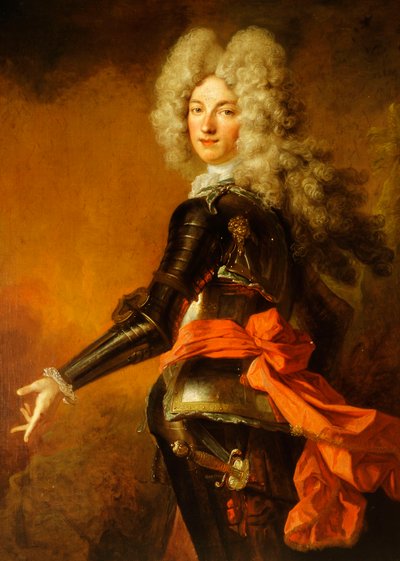 Portrait of Maximilien-Philippe de Recourt de Lens et de Licques, Count de Ruppelmonde by Nicolas de Largillière