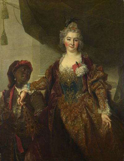 Portrait of Princess Rákóczi 1649-1722, ca 1720 by Nicolas de Largillière
