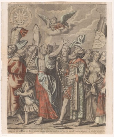 Triumphal Procession of Christ with Figures from the Old and New Testament (second part) by Nicolas de Larmessin (I)