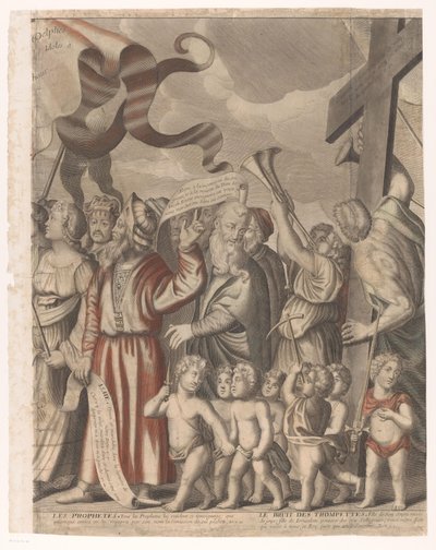 Triumphal Procession of Christ with Figures from the Old and New Testament (Fourth Part) by Nicolas de Larmessin (I)