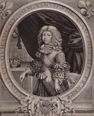 Louis of France, Grand Dauphin, as a Child by Nicolas de Larmessin II