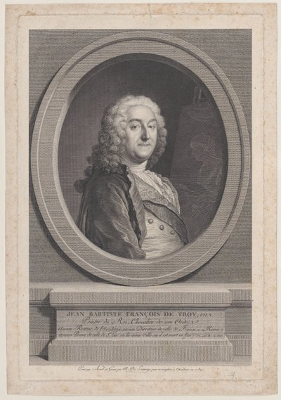 Jean Baptiste François de Troy, Fils, 1789 by Nicolas de Launay