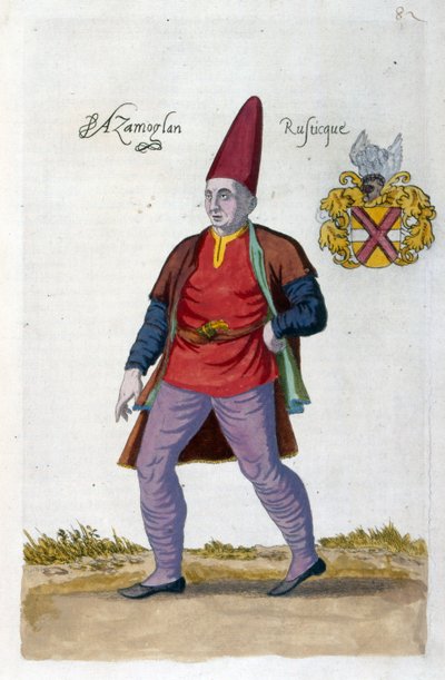 Turkish man by Nicolas de Nicolay