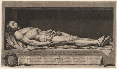 The Body of Christ in the Sepulchre by Nicolas de Platte Montagne