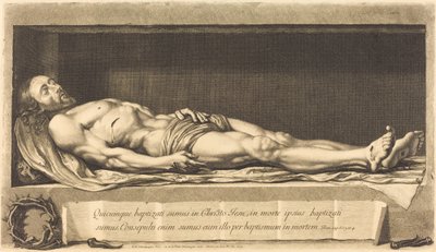 The Body of Christ by Nicolas de Plattemontagne after Philippe