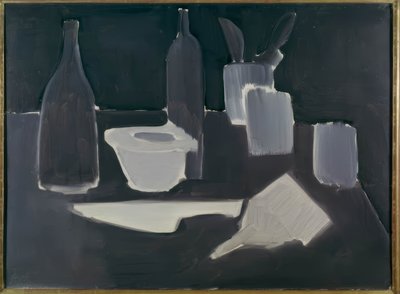 Still Life, Grisaille by Nicolas de Staël