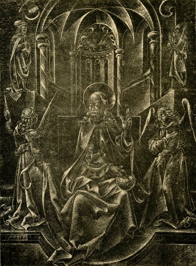 The World Saviour on the Throne by Nicolaus Alexander Mair von Landshut