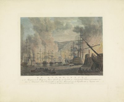 Bombardment of Algiers, 1816 by Nicolaus Heideloff
