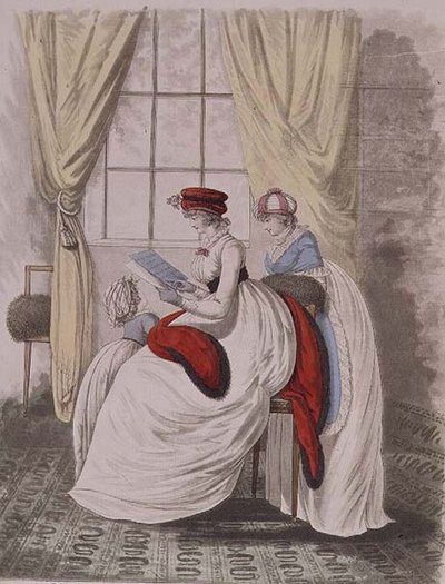 Morning dresses from Nikolaus Heideloff