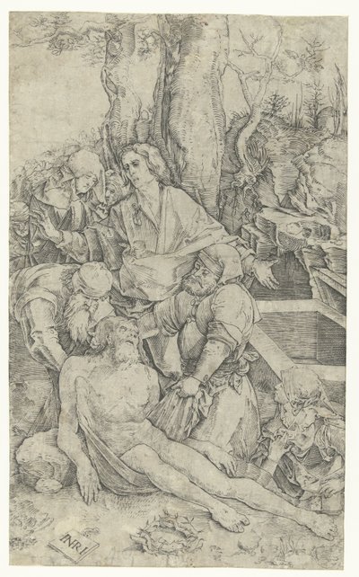 The Entombment of Christ by Nicoletto da Modena (attributed to)
