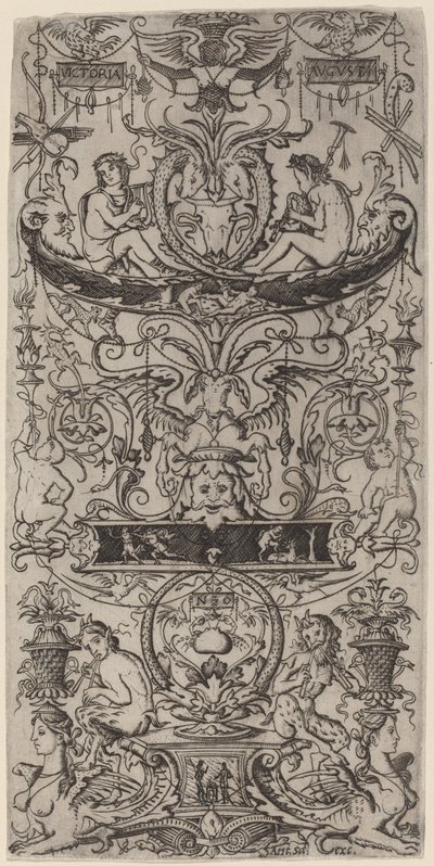 Ornament Panel: Victoria Augusta by Nicoletto da Modena