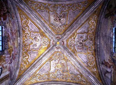 View of the vaulted ceiling by Nicolo Nannetti