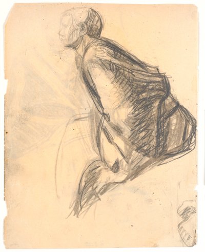 Figure Study for the Painting "Mary Anoints Christ