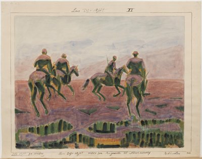 Lars Dyrskøjt Rides from Aagaarde to Nørresundbye by Niels Larsen Stevns