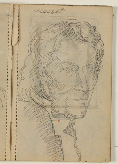Study of Thorvaldsen after Eckersberg