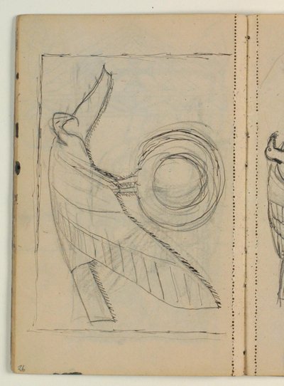 Studies of Birds, Probably After a Model by Niels Larsen Stevns