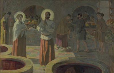 The Wedding at Cana by Niels Larsen Stevns