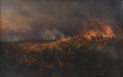 The Storming of Frederiksstad on October 4, 1850 by Niels Simonsen