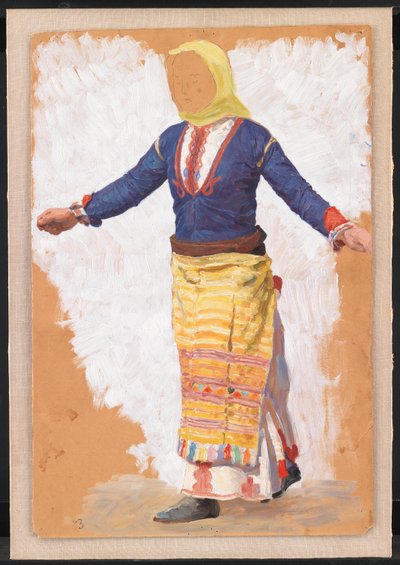 Dancing Woman. Megara by Niels Skovgaard