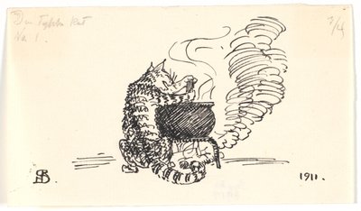 The Fat Cat by Niels Skovgaard
