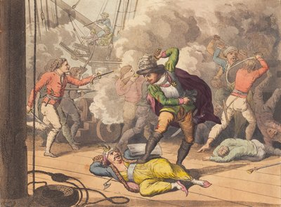 Cort Adeler Kills the Turkish Admiral by Niels Truslew