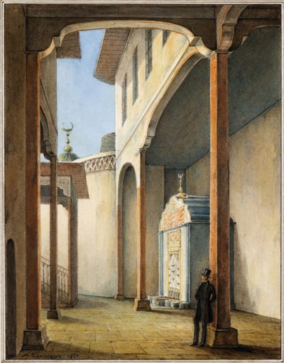 Pushkin in the Bakhchisaray Khan