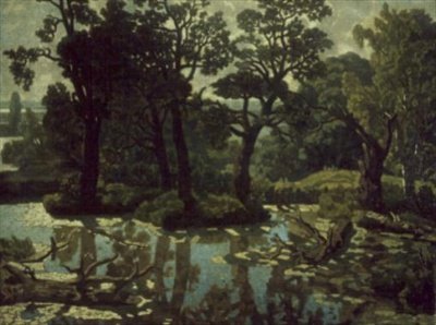 Landscape with a River by Nikifor Stepanovich Krylov