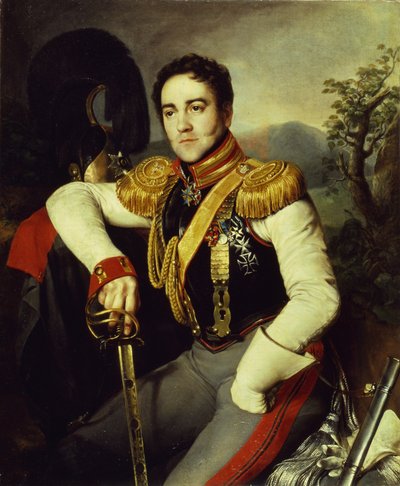 Portrait of Count Vladimir Stepanovich Apraksin by Nikifor Stepanovich Krylov