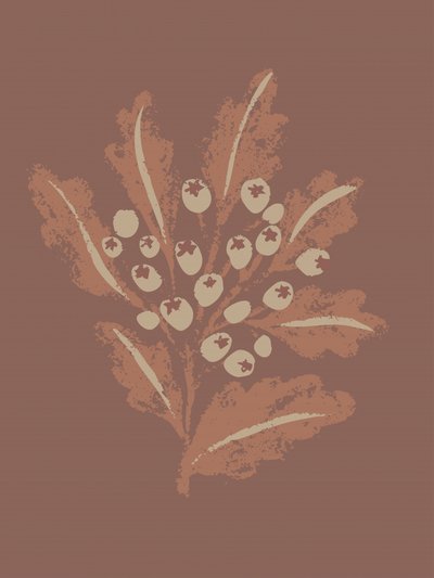 Earthy Botanical Berries by Nikita Jariwala