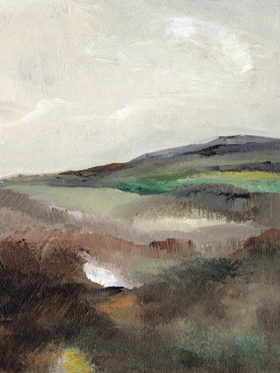 Muted Rolling Hills by Nikita Jariwala