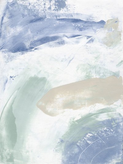 Serene Coastal Abstract by Nikita Jariwala