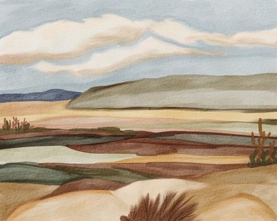 Southwestern Desert Vista by Nikita Jariwala