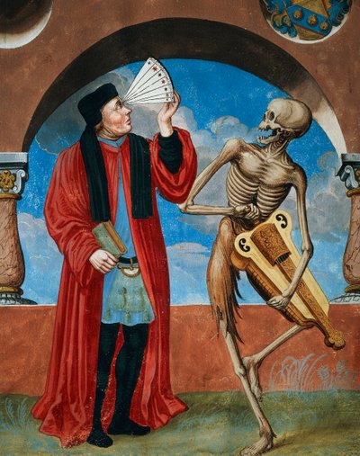 Death, Canon lawyer and Astrologer by Niklaus Manuel
