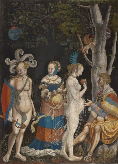The Judgement of Paris, 1517-18 by Niklaus Manuel