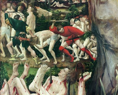 The Martyrdom of the Ten Thousand (detail) by Niklaus Manuel