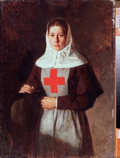 A Nurse by Nikolai Aleksandrovich Yaroshenko