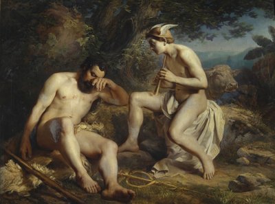 Mercury Lulling Argus to Sleep by Nikolai Andreyevich Koshelev