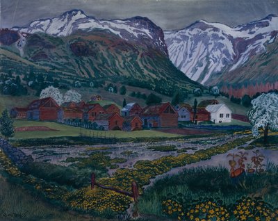 Buttercup Night by Nikolai Astrup